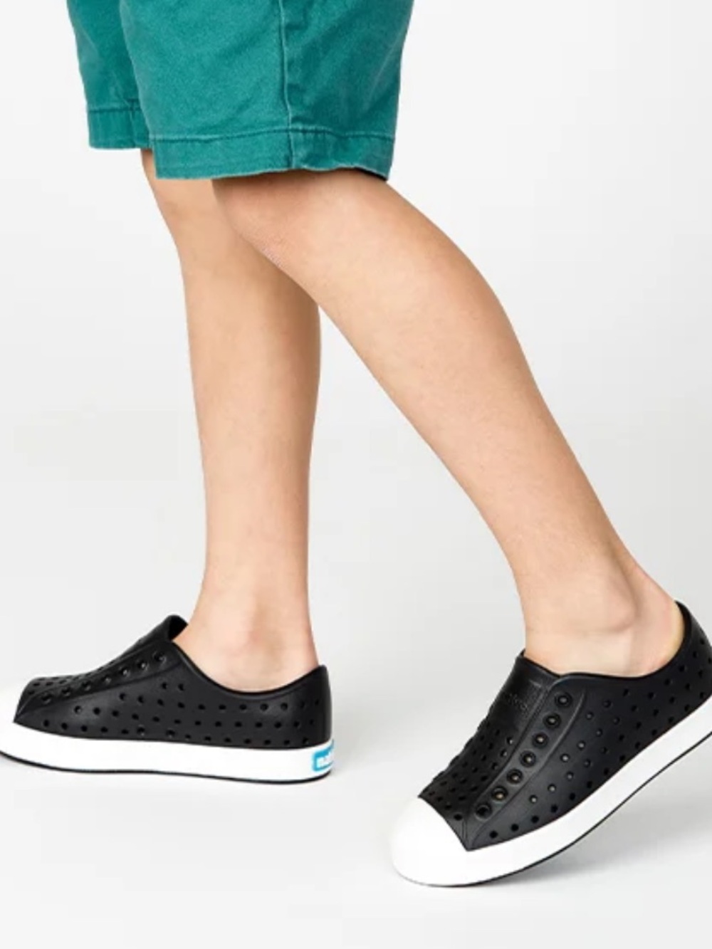 NWOT- Native Shoes Kids Black Slip-On Water Shoes